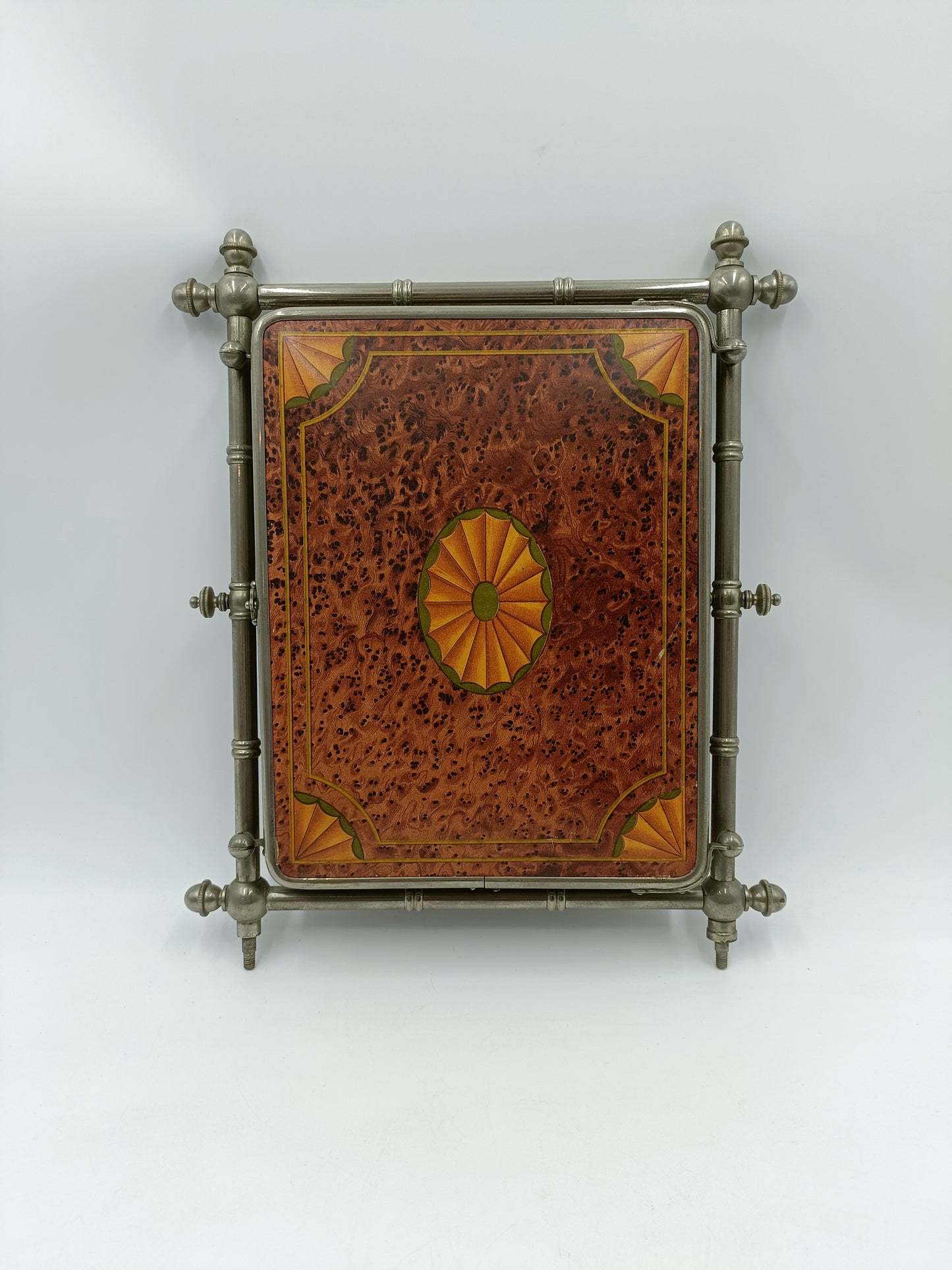 Miroir triptyque de barbier