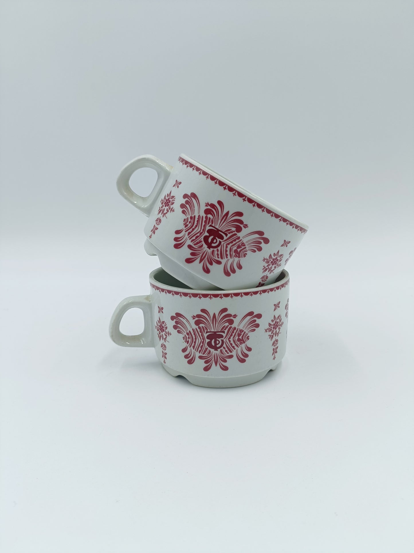 Tasses porcelaine Maison Trois Gros