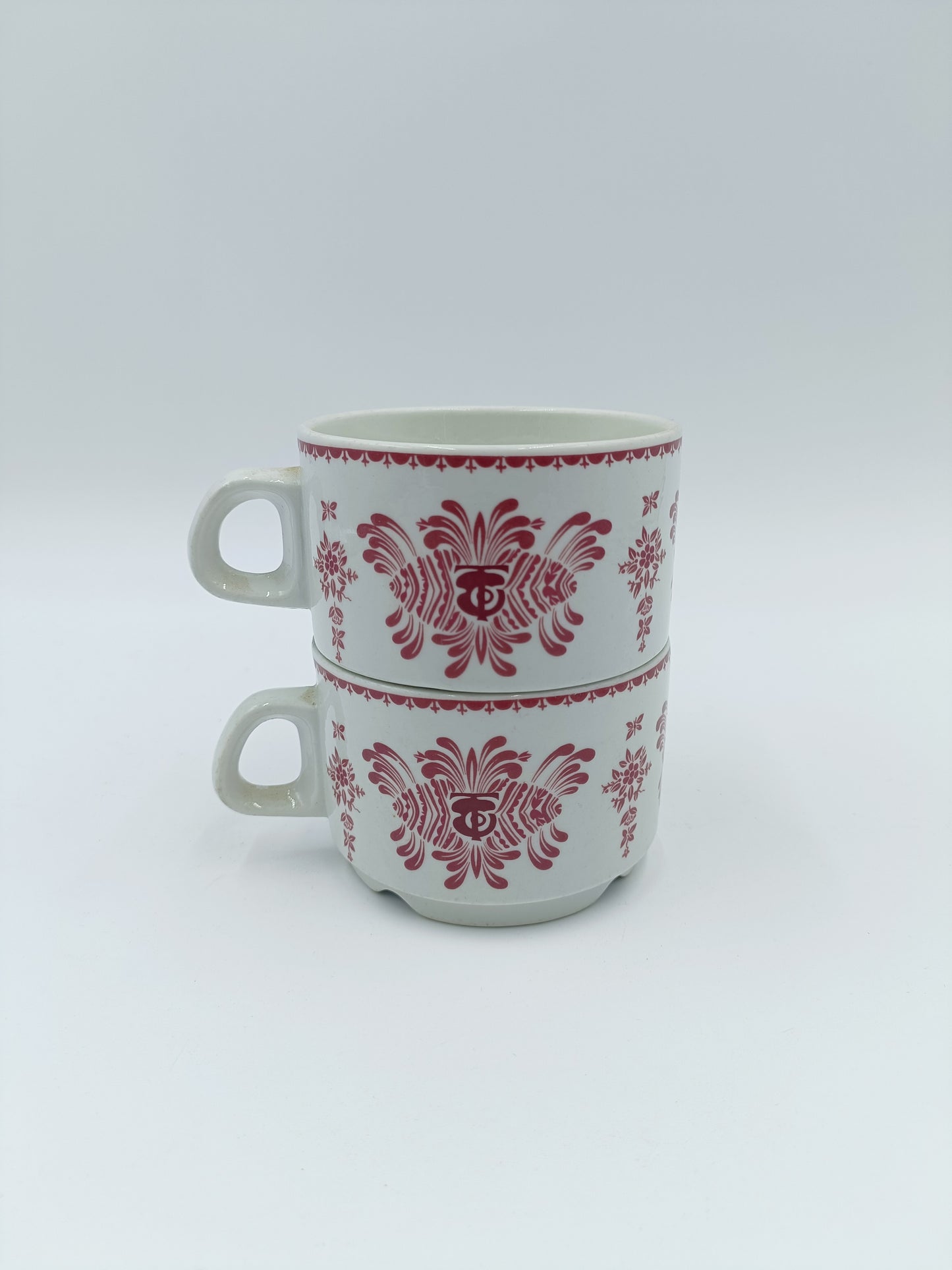 Tasses porcelaine Maison Trois Gros