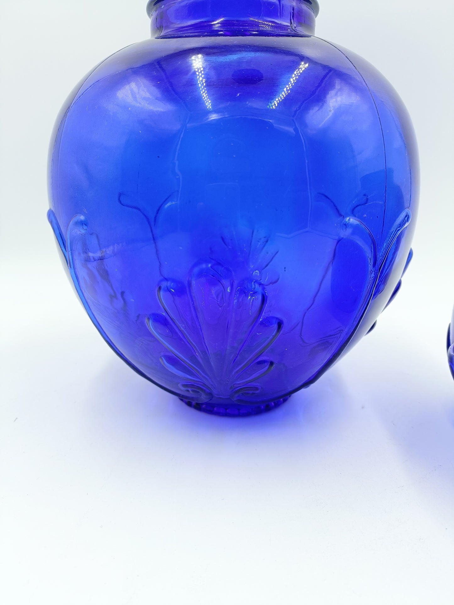 Duo de vases bleu