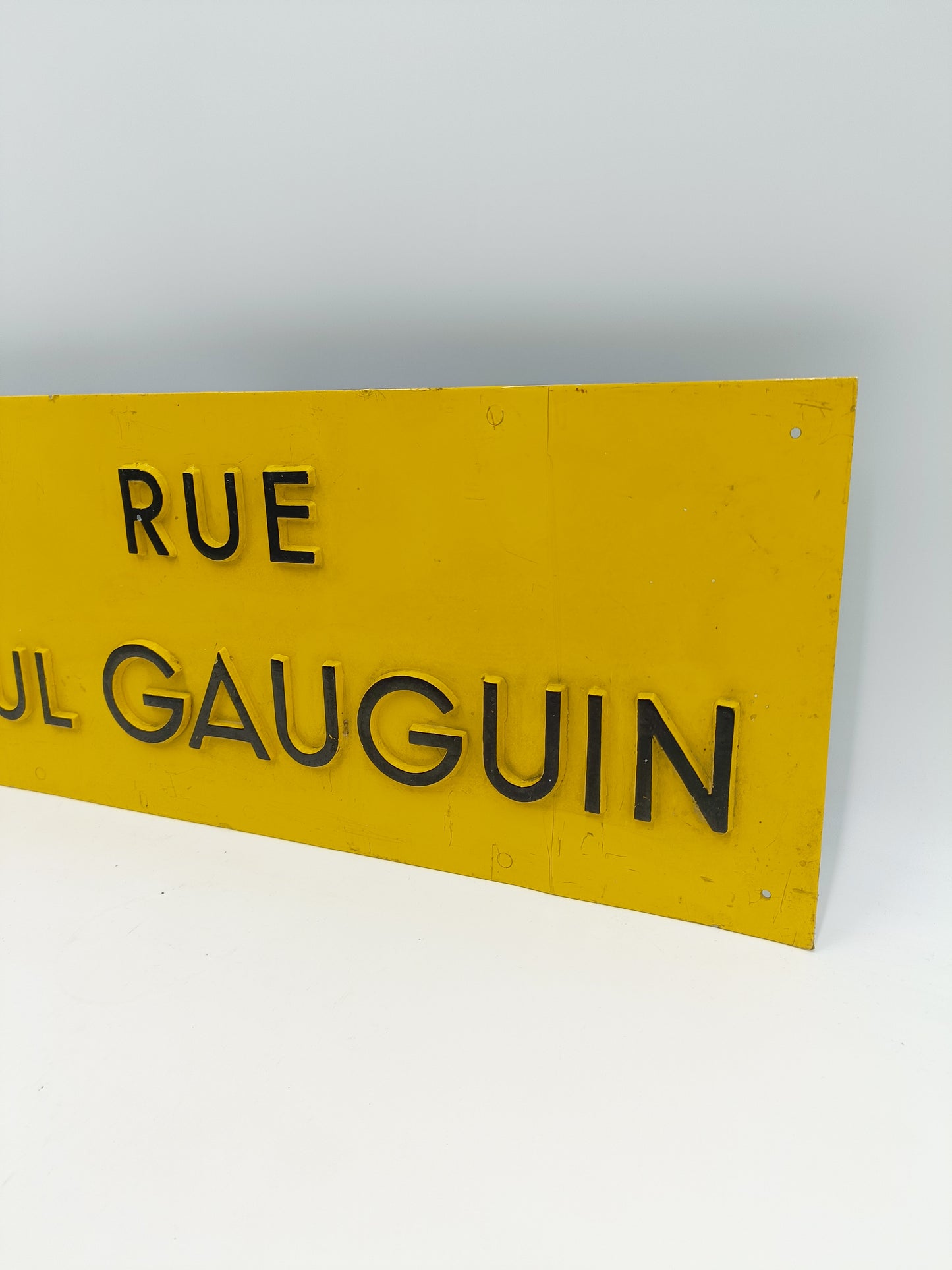 Plaque de rue Gauguin